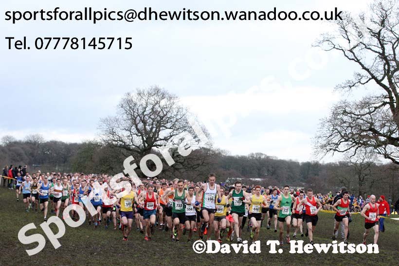 Senior mens Northern Cross Country, Knowsley Safari Park. Photo: David T. Hewitson/Sports for All Pics